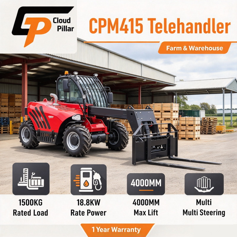 415T telehandler